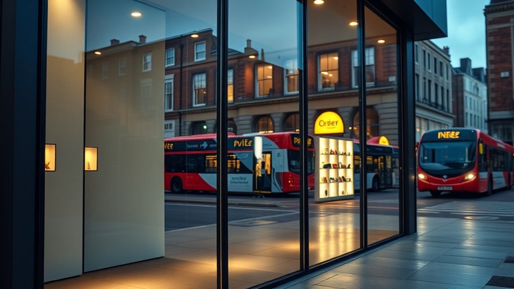 Shop Front Glazing Handside