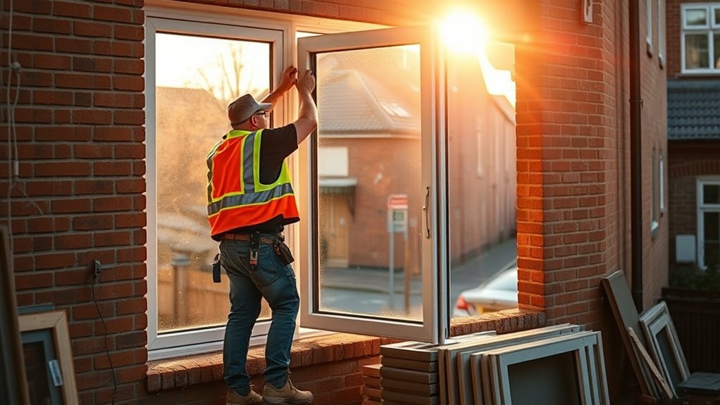 Window Installation Handside