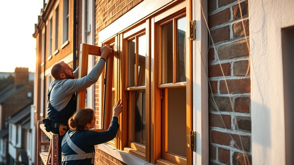 Wooden Window Installation Welwyn Garden City